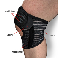 ActiveMOVE Soft Knee Brace - Adjustable