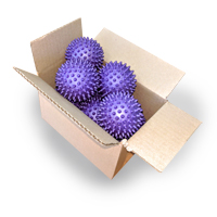 Bulk - Reflexology Ball - Purple - 7.5 - 20pk