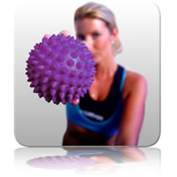 Massage Ball 10cm - Purple